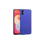Techaks T35926-TCHS Galaxy A06 Kılıf Yumuşak Dokulu Renkli İnce Silikon Soft Kapak Premier - Saks Mavi