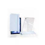 Techaks T36461-TCHS Ipad Air 11 2025 M3 Kılıf Magnetik Ayrılabilen Airbagli Sliding Tablet Kılıfı - Mavi Açık