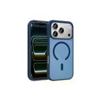 Techaks T41347-TCHS Iphone 17 Pro Max Kılıf M-Safe Şarj Özellikli Tchs Babet Kapak - Mavi