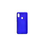 Techaks T6623-TCHS Redmi Note 6 Pro Kılıf Yumuşak Dokulu Renkli İnce Silikon Soft Kapak Premier - Saks Mavi