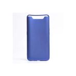 Techaks T8857-TCHS Galaxy A80 Kılıf Yumuşak Dokulu Renkli İnce Silikon Soft Kapak Premier - Saks Mavi