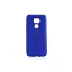 Techaks T9899-TCHS Huawei Mate 30 Lite Kılıf Yumuşak Dokulu Renkli İnce Silikon Soft Kapak Premier - Saks Mavi