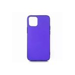 Techaks TCHS-14372 Iphone 12 Pro Uyumlu Yumuşak Dokulu Renkli İnce Silikon Soft Kapak Premier-Saks Mavi