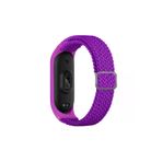Techaks TCHS-18935 Xiaomi Mi Band 4 Uyumlu Krd-49 Örgü Zore Kordon-Pitaya