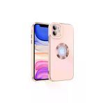 Techaks TCHS-23061 Iphone 11 Uyumlu Zore Kongo Kılıf-Rose Gold