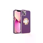 Techaks TCHS-23065 Iphone 13 Uyumlu Zore Kongo Kılıf-Koyu Mor