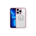 Techaks TCHS-23469 Iphone 13 Pro Uyumlu Kamera Korumalı Logo Gösteren Zore Esta Kılıf-Rose Gold