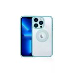 Techaks TCHS-23469 Iphone 13 Pro Uyumlu Kamera Korumalı Logo Gösteren Zore Esta Kılıf-Yeşil