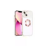Techaks TCHS-25405 Iphone 14 Uyumlu Zore Kongo Kılıf-Beyaz