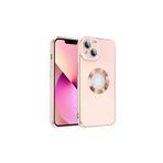 Techaks TCHS-25405 Iphone 14 Uyumlu Zore Kongo Kılıf-Rose Gold