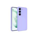 Techaks TCHS-25765 Galaxy S23 Plus Kılıf Kamera Korumalı İçi Kadife Lansman Yumuşak Dokulu Kapak Mara-Lila