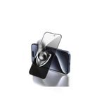 Techaks TCHS28854 Iphone 15 Plus Uyumlu Rika Premium Privacy Temperli Cam Ekran Koruyucu