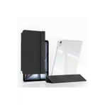 Techaks TCHS32345 Ipad Air 13 2024 Kılıf Magnetik Ayrılabilen Aihttgli Uyumlu Zore Sliding Tablet Kılıfı-Siyah