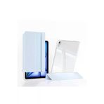 Techaks TCHS32349 Ipad Air 11 2024 Kılıf Magnetik Ayrılabilen Aihttgli Uyumlu Zore Sliding Tablet Kılıfı-Mavi Açık