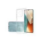 Techaks TCHS32413 Xiaomi Redmi Note 13 4G Kılıf Zore Süper Silikon Kapak-Şeffaf
