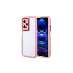 Techaks TCHS32445 Xiaomi Redmi Note 12 Pro 5G Kılıf Kamera Korumalı Renkli Kenar Ve Çerçeve Tasarımlı Zore Vitamin Kap