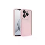 Techaks Tecno Spark 20 Pro 5G Kılıf Kamera Korumalı Tchs Ananas Kapak - Pembe T36664-TCHS