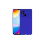 Techaks TYC286703D7A6D4F275030A04 Redmi 10C Kılıf Yumuşak Dokulu Renkli İnce Silikon Soft Kapak Premier - Saks Mavi