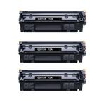 TecHarbor 3 Adet HP Q2612A - 12A HP LaserJet Pro 1012 / 1020 / 1022 / 3052 / 1018 1015 Yazıcılara Uyumlu
