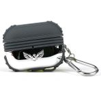Tech&bello accessories Bello Kartal Armalı Pro ve Pro 2 Nesil Premium Koruyucu Kulaklık Kılıfı - Gümüş