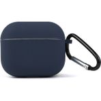 Tech&bello accessories Bello Premiumsilikon 3. Nesil Koruyucu Içi Kumaş Kulaklık Kılıfı - Lacivert