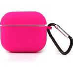 Tech&bello accessories Bello Premiumsilikon 3. Nesil Koruyucu Içi Kumaş Kulaklık Kılıfı - Pembe
