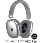 Tech&bello accessories Kablosuz Kulaküstü Bluetooth Kulaklık Stereo-Mikrofon-Aux HK-034 - Gümüş
