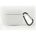 Tech&bello accessories Premium Silikon Pro ve Pro 2 Nesil Premium Koruyucu Içi Kumaş Kulaklık Kılıfı - Beyaz