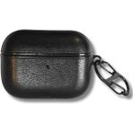Tech&bello accessories Pro ve Pro 2 Nesil Premium Deri Görünümlü Kulaklık Kılıfı Estetik Koruyucu - Lacivert