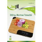 Techfit Tf-1676 Dijital Bambu Mutfak Terazisi