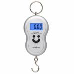Techfit TF-A401 Taşınabilir Elektronik Terazi, 50 kg, LCD Ekran, Paslanmaz Çelik, Bavul, Balık, Et, Pazar ve Kargo Tartısı