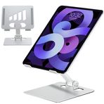 TECHGEAR Ayarlanabilir tablet standı, iPad 2022, iPad 10.2, 9.7 10.5, Pro 11, 12.9, Air Mini 2 3 4 5 6, Switch tutucu, Samsung Tab A8 A7 S7 S8 vb. gibi tüm 7 – 13,5 inç tabletler/iPad'lerle uyumludur