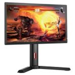 Techly 17-32 Inç Oyun LCD Monitörü Için Masa Sehpası, Siyah