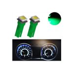 Techmaster 2 Adet T5-5050 Yeşil Led Gösterge Paneli Işığı Kadran Lambası Led Işık