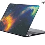 Techmaster Apple MacBook Pro 13 2016 A1706/A1708 Space Desenli Kılıf Kapak