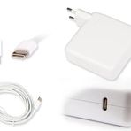 Techmaster Apple MacBook Pro 13" 2020 A2338 A2251 Type-C Usb-C Adaptör Şarj Cihazı