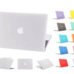 Techmaster Apple Macbook Pro 15 2016 A1707 Rubber Kapak Beyaz Kılıf