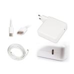 Techmaster Apple MacBook Pro Retina 13-Inch Type-C Usb-C- Adaptör Şarj Cihazı