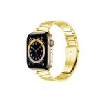 Techmaster Apple Watch 4 5 6 7 8 9 Ultra 42 44 45mm Uyumlu Slim Çelik Kordon