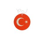 Techmaster Araç Asma Koku Türk Bayrağı Tasarım 5li Paket