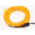 Techmaster Araç İçi Torpido Şerit Ledi Renkli İp Neon Led 3 Metre Sarı