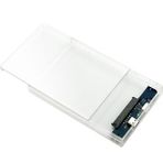 Techmaster DD-115T Şeffaf 2.5 inç Usb 2.0 Sata SSD Harddisk HDD Harici Kutu
