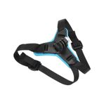 Techmaster Gopro Aksiyon Kamera Kask Alt Çene Bağlantı Aparatı Mavi Mavi - Siyah