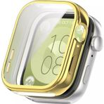 Techmaster Huawei Watch Fit 3 Uyumlu Kasa Ekran Koruyucu 360 Tam Koruma Kılıf Kapak