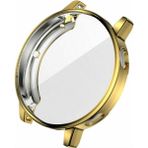 Techmaster Huawei Watch Gt3 46MM Silikon Kapak Kılıf Ekran Koruyucu - Altın