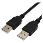 Techmaster Iki Ucu USB 2.0 Erkek USB Kablo 20 cm