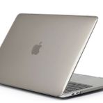 Techmaster MacBook Air 13 A1932 2018 A2179 2020 Kristal Şeffaf Kapak Füme Kılıf