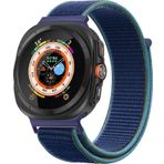 Techmaster Samsung Galaxy Watch 7 Ultra 47mm Uyumlu Orijinal Pim Woven Örgü Naylon Kordon