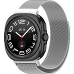 Techmaster Samsung Galaxy Watch 7 Ultra Uyumlu Metal Hasır Manyetik Kordon Kayış