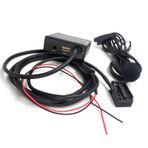 Techmaster SKU7 Usb Tf Kart Girişi Opel Astra Zafira Tigra CD30 Bt 5.0 Mikrofonlu Aux Adaptörü